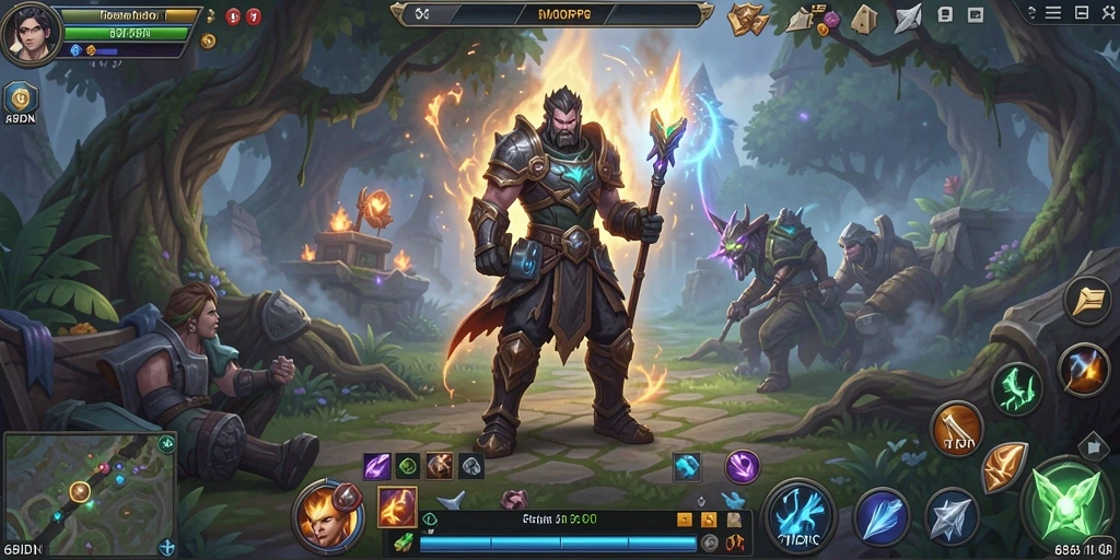 Tangkapan layar gameplay 68IDN yang menarik dan penuh aksi MMORPG.