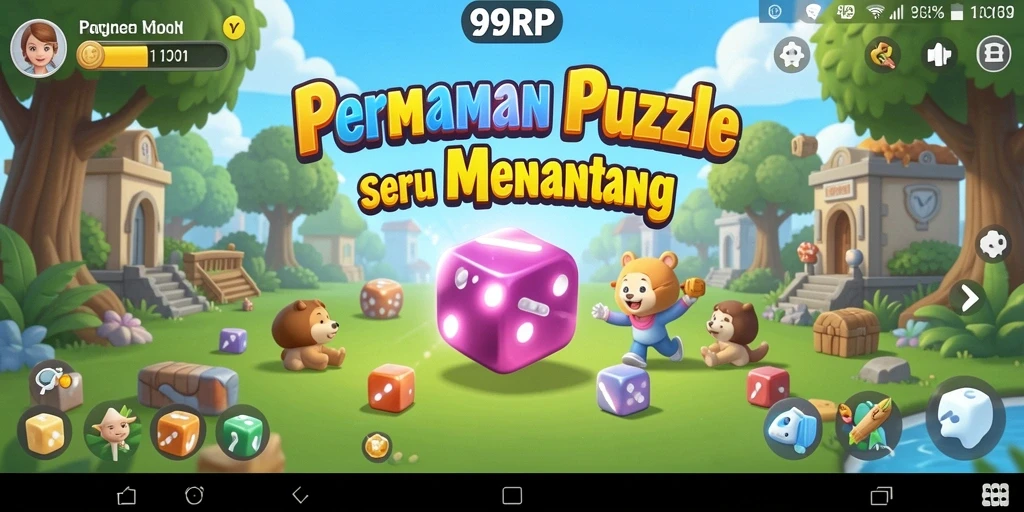 Tangkapan layar mempertunjukkan gameplay menantang dalam 99RP.