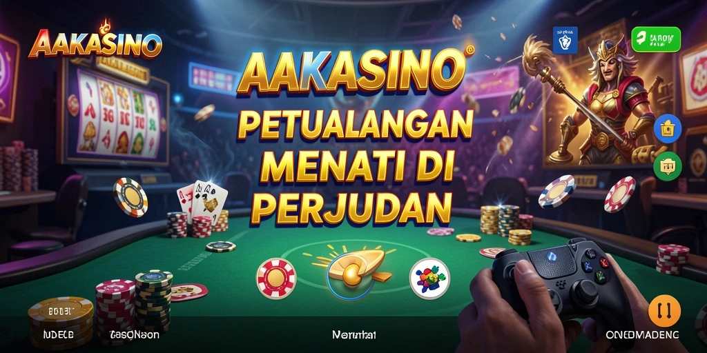 Tampilan gameplay AAKASINO yang penuh aksi dan petualangan.