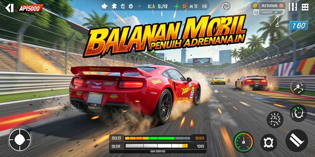 Tampilan gameplay API5000 yang mendebarkan dan grafis menakjubkan.