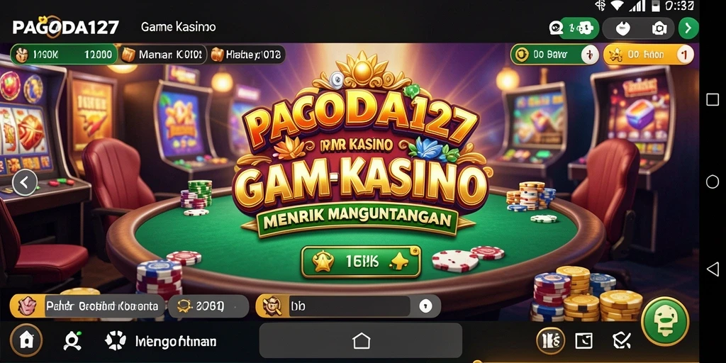 Screenshot gameplay PAGODA127 menampilkan keseruan permainan Kasino.
