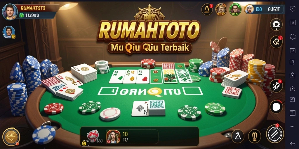Screenshot gameplay QiuQiu RUMAHTOTO yang menarik.