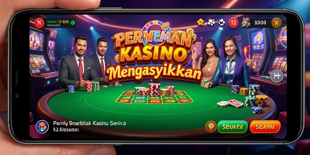 Gameplay Kasino yang seru dan menegangkan di T6.